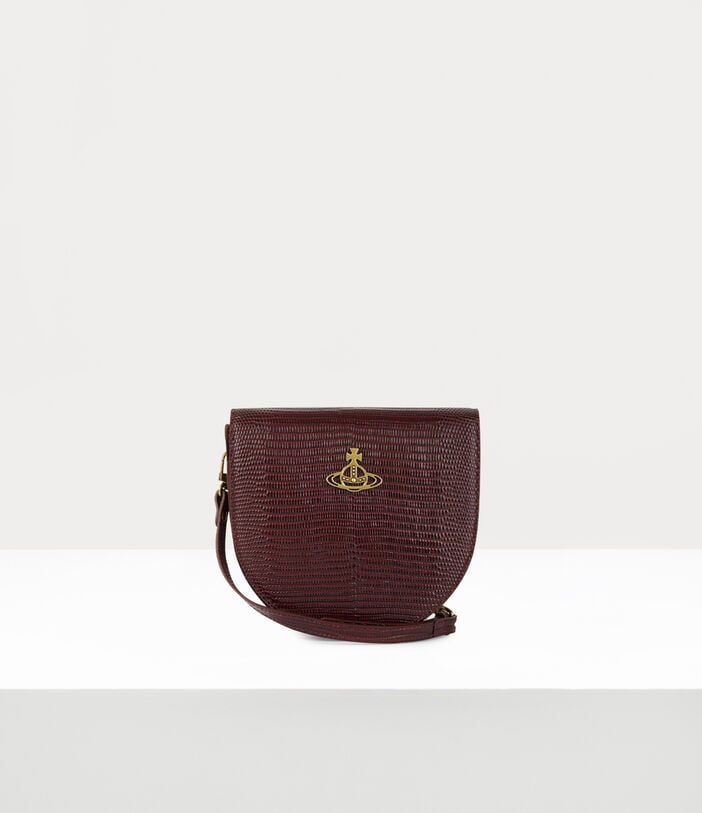 Vivienne Westwood LIZARD SADDLE CROSSBODY